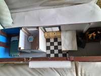 Interior of tiny house.