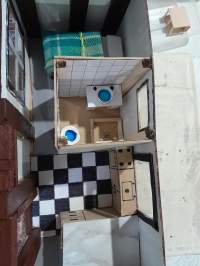 Tiny house interior.
